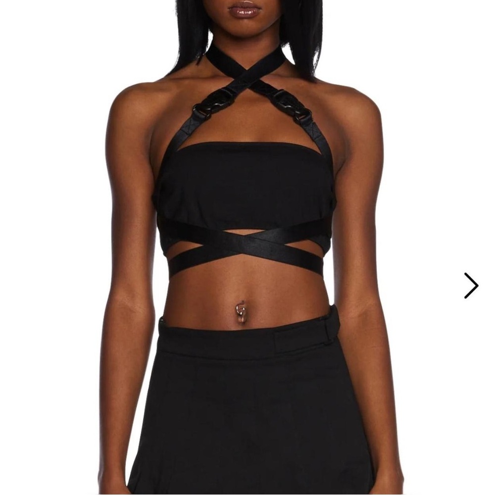 Dolls Kill - buckle top